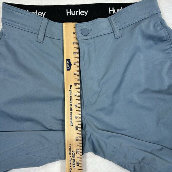 Hurley Jet Set Tech Pants Men Size 32 X 33 Blue Flat Front Comfort City Outdoor - Picture 9 of 14